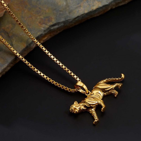 산 호랑이 메달 목걸이 요약정보 및 구매