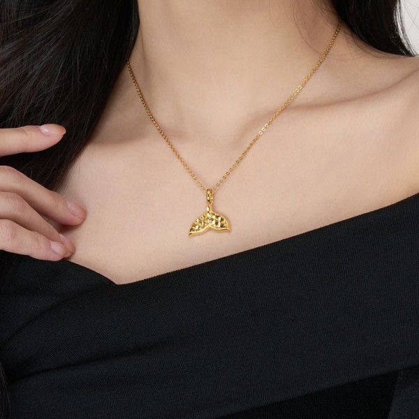 월계 컷팅 고래꼬리 목걸이 요약정보 및 구매